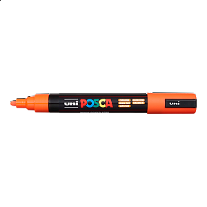 Posca popisovač PC-5M, 1,8 - 2,5 mm, oranžová (4)