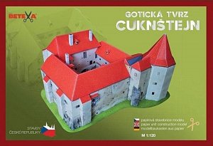 Gotická tvrz Cuknštejn - vystřihovánky