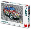 Puzzle 500 VW Brouk malovaný