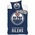 Hokejové povlečení NHL Edmonton Oilers Shields Velikost: 135x200 + 80x80 cm