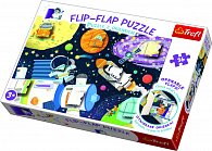 Puzzles 36 dílků Flip-flap Vesmír