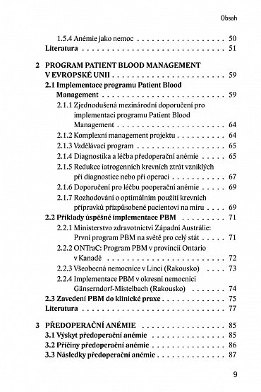 Náhled Patient blood management - PROČ?