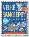 Veľké samolepky a maľovanky pre malé ruky Žraloky