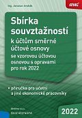 Sbírka souvztažností k účtům směrné účtové osnovy 2022