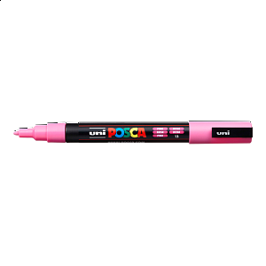 Posca popisovač PC-3M, 0,9 - 1,3 mm, růžová (13)