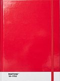 Pantone Zápisník tečkovaný L - Red 18-1763