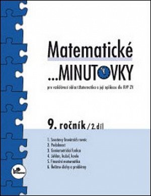 Matematické minutovky pro 9. ročník / 2. díl