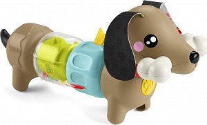 Fisher Price chrastící a klapající jezevčík