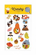 Kresky dočasné tetování - Doupata a zvířátka