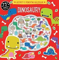 Dinosaury Aktivity s penovými nálepkami