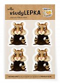 všudyLEPKA vel. 1 -020 - Křeček 4x