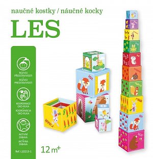 Les - Naučné kostky