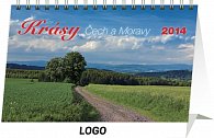 Kalendář 2014 - Krásy Čech a Moravy - stolní