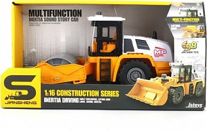 Auto válec 1:16 žlutý