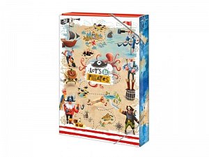 Box na sešity A4 Let’s be Pirates