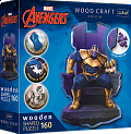 Puzzle Wood Craft Origin Thanos na trůnu 160 dílků