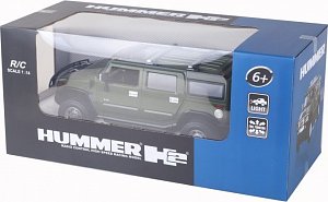 1:14 RC Hummer červené/zelené