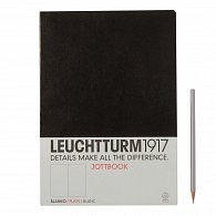 LEUCHTTURM1917 JOTTBOOK MEDIUM (A5), linky, black 339929