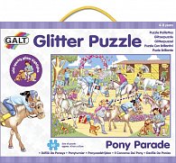 Třpytivé puzzle - přehlídka koní