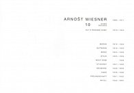 Arnošt Wiesner – 10 domů (Vily a rodinné domy)