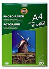 Koh-i-noor fotopapír A4 lesklý 200g 20 ks