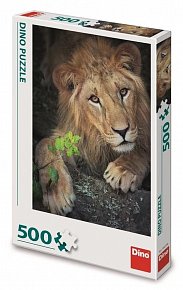 Puzzle 500 dílků Král zvířat