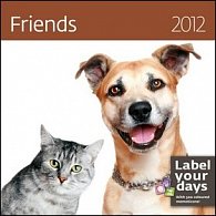 Kalendář nástěnný 2012 - Friends