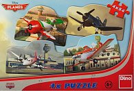 Letadla - Puzzle 4x54