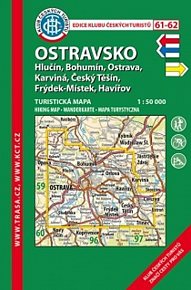 KČT 61-62 Ostravsko / turistická mapa