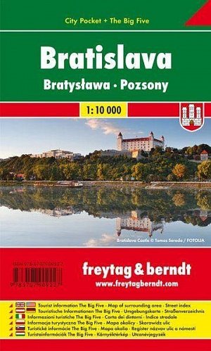 PL 35 CP Bratislava 1:10 000 / kapesní plán města