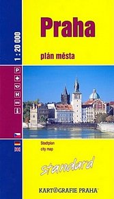 Praha Standard: plán města 1:20 000