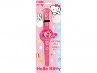 Bublifukové hodinky Hello Kitty