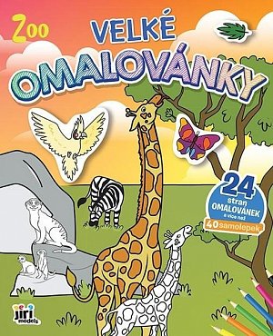 Zoo - Velké omalovánky