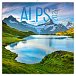 Kalendář 2024 poznámkový: Alpy, 30 × 30 cm