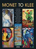 Kalendář 2026 Monet to Klee, nástěnný, 42 x 56 cm