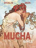 Minikalendář 2026 Mucha Girls