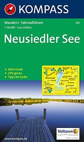 Neusiedler See 1:50 000 / turistická mapa KOMPASS 215