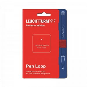 Leuchtturm1917 Pen Loop Red Bauhaus Edition