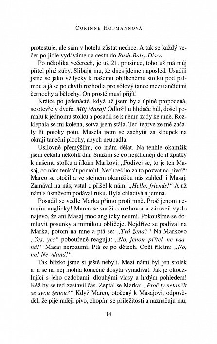 Náhled Bílá Masajka - 4. vydání