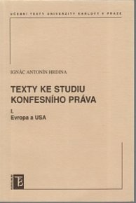 Texty ke studiu konfesního práva I. Evropa a USA
