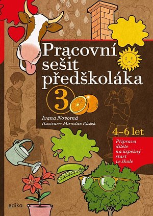 Pracovní sešit předškoláka 3, 4-6 let - Příprava dítěte na úspěšný start ve škole, 2.  vydání