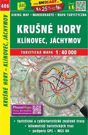 SC 406 Krušné hory, Klínovec, Jáchymov 1:40 000