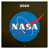 Kalendář 2024 poznámkový: NASA, 30 × 30 cm