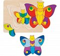 Goki Puzzle Motýl, vícevrstvé