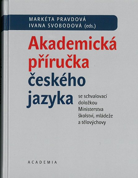 Náhled Akademická příručka českého jazyka, 1.  vydání