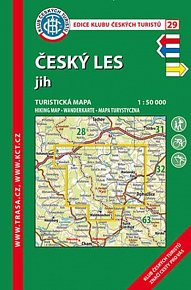 Český les - jih /KČT 29 1:50T Turistická mapa