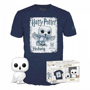 Funko POP & Tee: Harry Potter - Hedwig (velikost M)