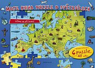Moje kniha puzzle o světadílech - Učíme se při hraní