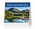 Kalendář stolní 2026 -  MiniMax České a slovenské hory
