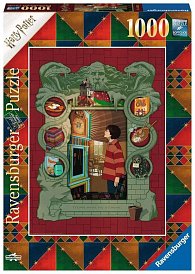 Ravensburger Puzzle Harry Potter - U Weasleyových1000 dílků